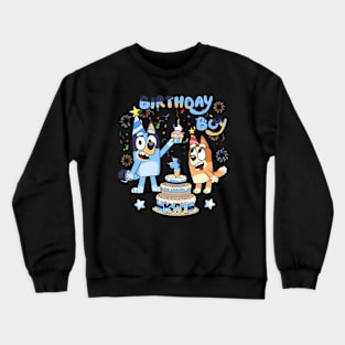 Birthday bluey Crewneck Sweatshirt